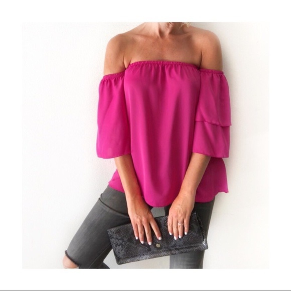 TYCHE Off the Shoulder Blouse